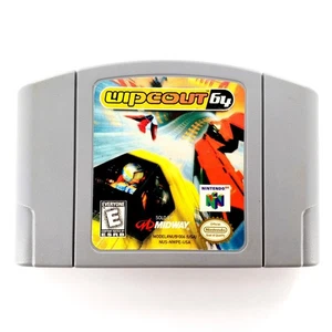 Wipeout 64 (Nintendo 64, 1998) Authentic Cartridge Only Tested & Works - Picture 1 of 5