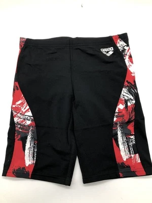 Bañador Arena Jammer para niños, negro/blanco/rojo, DE140 UK/USA26 Foto 1 de 4