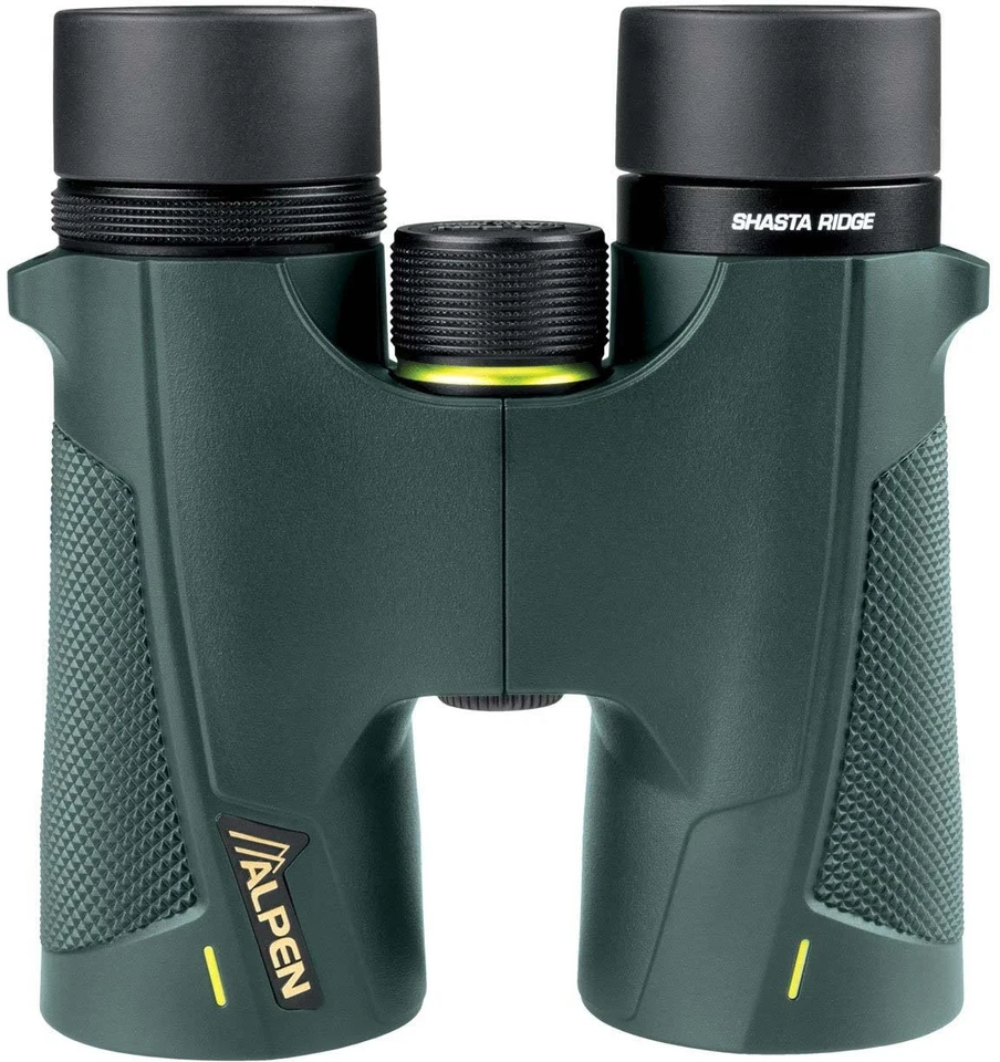Alpen Alpen Shasta Ridge 10x42 Binocular, B4, Multicoated, Dark Green, : 394SR - Image 1 of 4