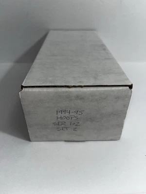 1994-95 NBA Hoops Series 1 & 2 Complete 450 Card Set   Jason Kidd/Grant Hill RCs - Image 1 of 4