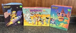 Vintage Golden Mickey Mouse Puzzle - Picture 1 of 19