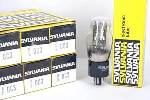 ONE 0C3/OC3 SYLVANIA NOS Tubo Tubo Lámpara TSF ഀ 真空管 Valvula Valvola Valve - Imagen 1 de 3