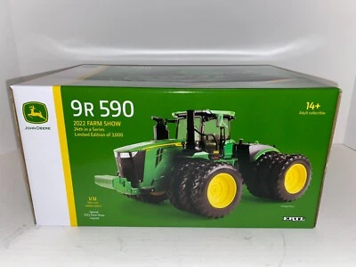1/32 John Deere 9R 590 2022 FARM SHOW NIB free shipping - Image 1 of 4