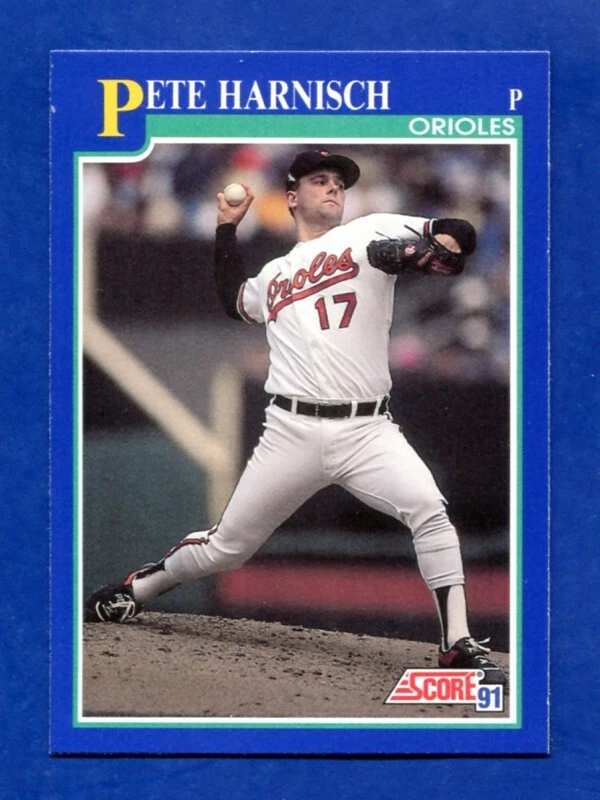 1991 SCORE #492 PETE HARNISCH - Image 1 of 1