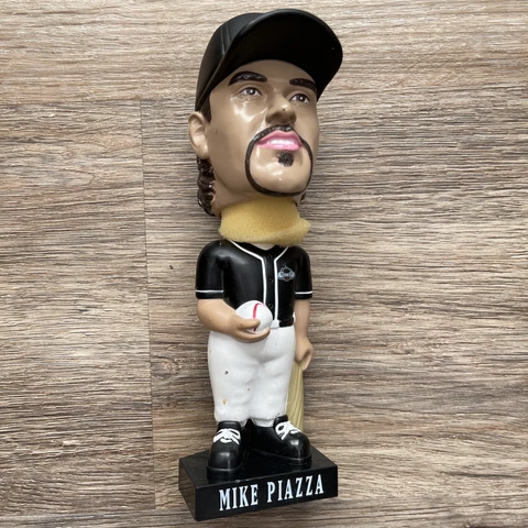 MLB 2002 Subway Series New York Mets Mike Piazza Bobblehead Used Cover