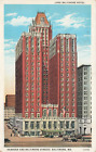 Postcard Hanover And Baltimore Streets Lord Baltimore Hotel Maryland