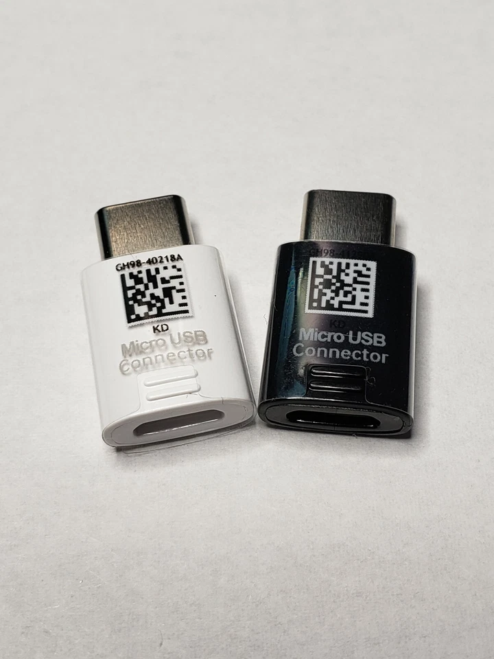 2X OEM Samsung Micro USB to Type C Connector Adapter - Image 1 of 1