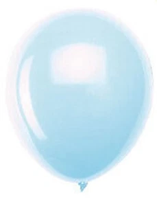 10 Globos Azul Pastel 30 Cm - Imagen 1 de 2