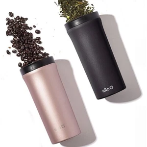 Arabica 14-ounce Stainless Steel Travel Tumbler, 2-Pack, Choose Color - Picture 1 of 14