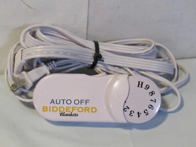 BIDDEFORD  Electric Heating Heated Blanket TC13BA Controller Original  A4 - Image 1 of 3