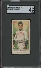 1908 E91-A JOSEPH MCGINNITY VG-EX AMERICAN CARAMEL RC SGC 4 NEW YORK GIANTS