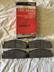 Pastillas de freno Unipart GBP 513 para Toyota Nissan - Imagen 1 de 1