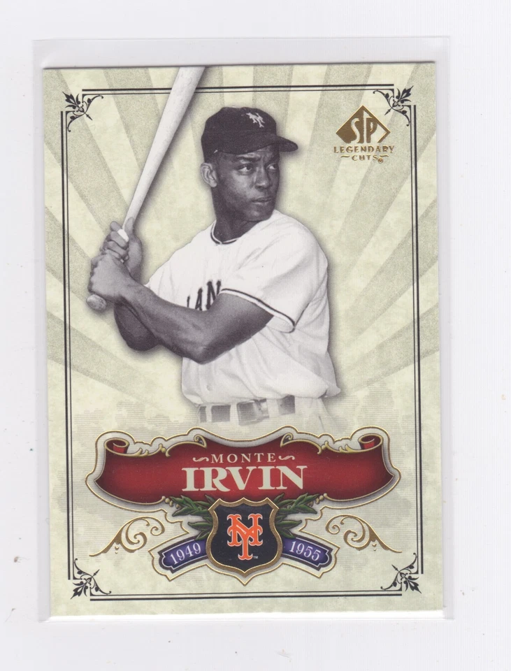 2006 Upper Deck SP Legendary Cuts - Monte Irvin #2 - Image 1 of 2