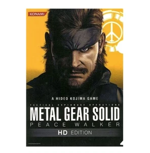 Clear File Naked Snake Metal Gear Solid Metal Gear Solid Peace Walker edición HD - Imagen 1 de 1