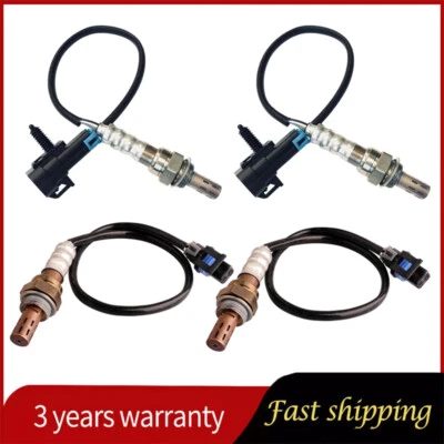 4pcs Upstream+Downstream for 2006-2007 Chevrolet Tahoe 4.8L 5.3L Oxygen Sensor - Image 1 of 4