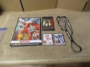 BOTCON 2014 ARCEE TRADING CARD ASTROTRAIN TRADING CARD LANYARD RESCUE BOTS CARD - Picture 1 of 4