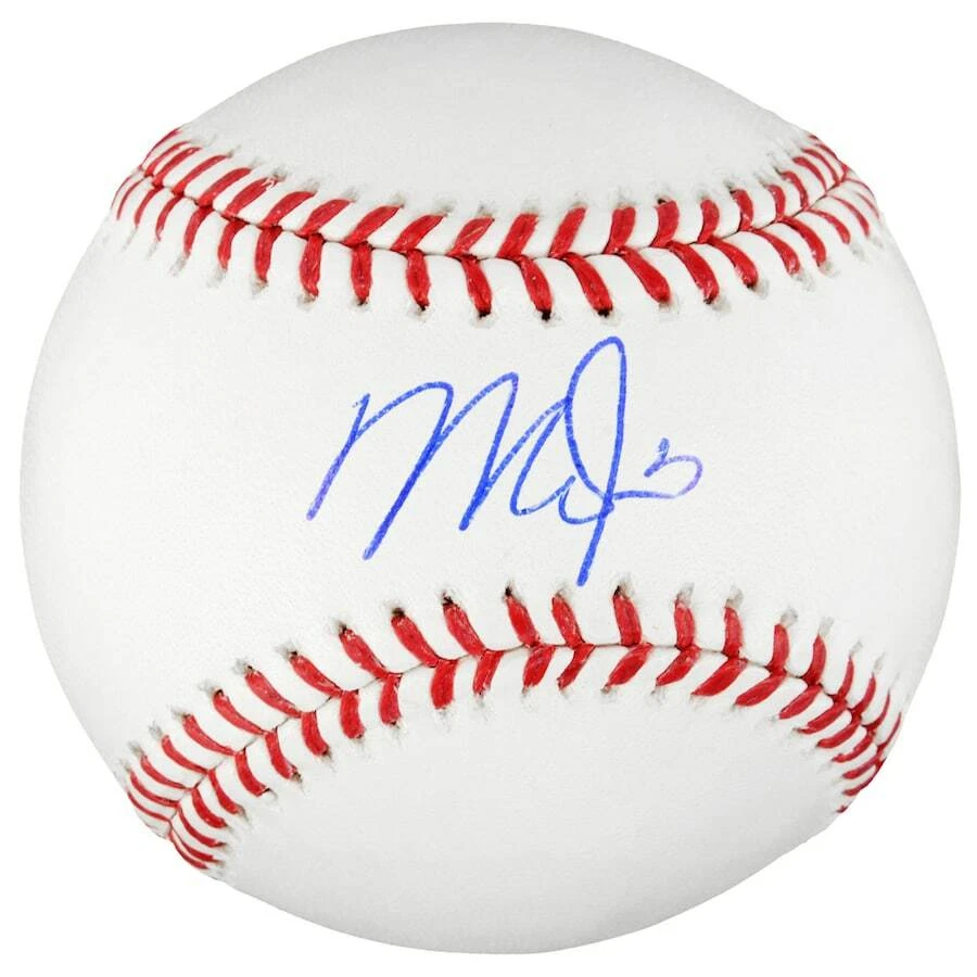 Mike Trout Los Angeles Angels Autographed MLB Official Rawlings Baseball COA  - Image 1 of 1