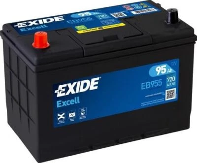 Batteria avviamento EXIDE EB955 compatibile con HYUNDAI KIA SSANGYONG