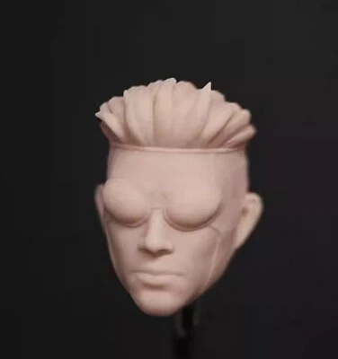 Неокрашенная скульптурная модель головы непобедимого человека 1:18 для экшн-фигурки 3,75 дюйма - Изображение 1 из 3