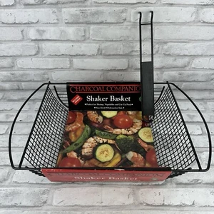 Charcoal Companion Shaker Grill Basket w/Handle Grilling BBQ NEW - Picture 1 of 3