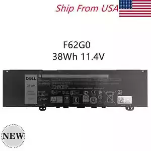 NEW Genuine 38Wh F62G0 Battery For Dell Inspiron 7373 7386 2-in-1 7370 7373 7380 - Picture 1 of 5