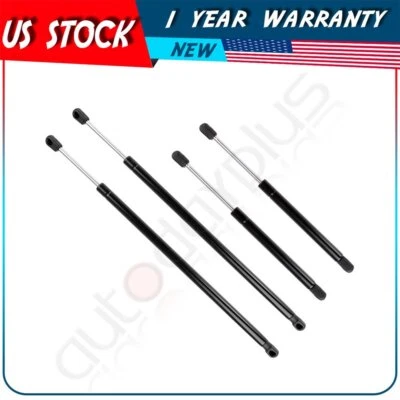 2 Hood + 2 Trunk Lift Supports Gas Rod Arm Shocks For 2005-2007 Buick LaCrosse - Image 1 of 4