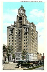 The New Clinic, Automobiles Rochester Minnesota cartolina pubblicata 1929 - Foto 1 di 2