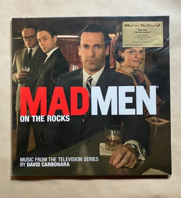 MAD MEN On The Rocks Soundtrack 2LP 2014 MOV 1st Press Red Vinyl SEALED NEW #464 - Image 1 of 4