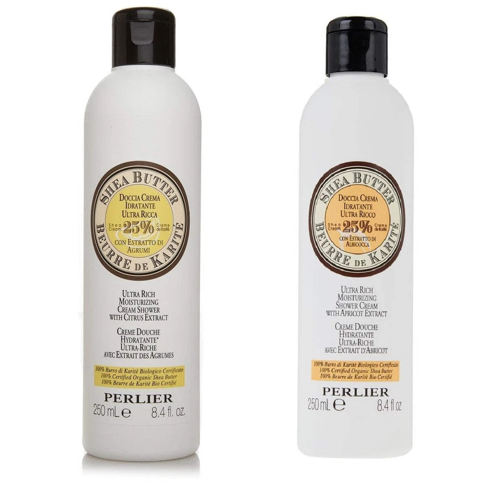 Gel de ducha crema cítrica de manteca de karité Perlier 8,4 fl. oz. 659840-J Foto 1 de 1
