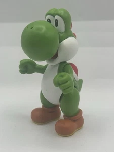 Green Yoshi 4.5" Poseable Figure Super Mario Brothers Nintendo - Picture 1 of 5