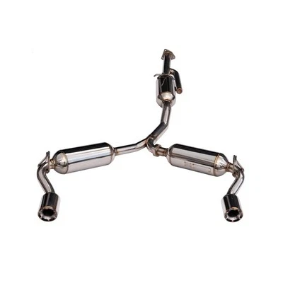 ASM I.S. Design Silencer Kit 2 Dual Exhaust (Stainless) - Honda S2000 AP2 04-09 - Image 1 of 3