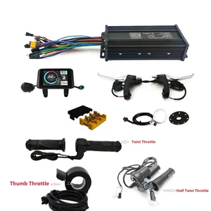 ebike 36V 48V 52V 1000W-1200W 35A Controller Display Throttle Brake PAS Kit - Picture 1 of 9