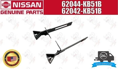 Juego de soportes para parachoques delantero Nissan OEM, diestro y derecho para R35 GT-R MY11- Foto 1 de 4