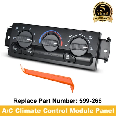 Módulo de control de clima HVAC 599-266 para Chevrolet Silverado 2500 HD 2001-2002 Foto 1 de 4