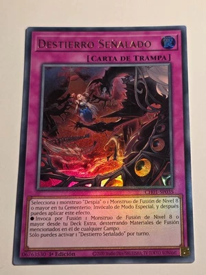 Branded Banishment●Ultra Rare●SPANISH●YUGIOH●CH01●2025●NM●E906 - Image 1 of 2