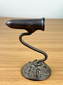 Antique Kenrick Goffering Iron Tally Iron 4” Victorian Cast Iron 19th Century - Picture 1 of 10