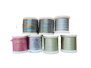 Lot 7 NEW Vintage Madeira Polyester Viscose/Rayon Machine Embroidery Spools - Picture 1 of 5