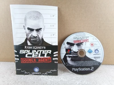 Tom Clancy's Splinter Cell Double Agent PS2 PAL Disc+Booklet English French Ger. - Image 1 of 4