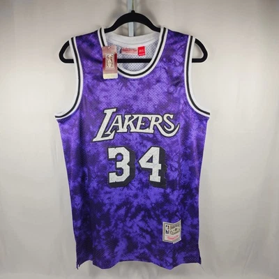 Camiseta para hombre Mitchell & Ness NBA Galaxy Swingman - LA Lakers '96 Shaquille O'neal Foto 1 de 4