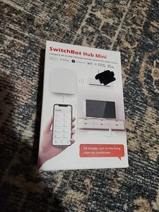 SwitchBot Hub Mini- Compact All-in-One Infrared Remote Control for Smart Home - Picture 1 of 8