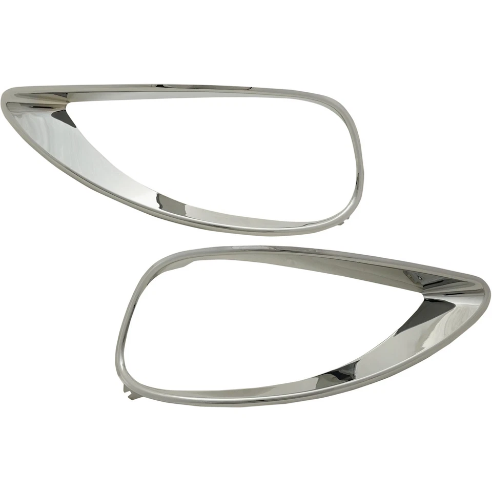 Conjunto de moldura de farol para 2002-2013 Freightliner Columbia lado esquerdo e direito - Imagem 1 de 4