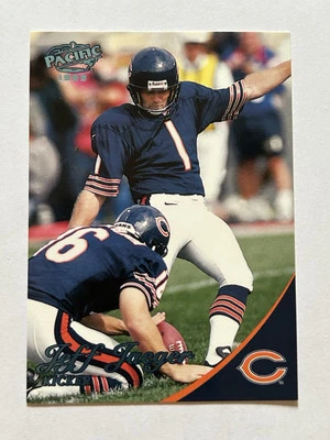 1999 Pacific Jeff Jaeger # 80 Chicago Bears Serial # 70/75 MINT! - Image 1 of 2