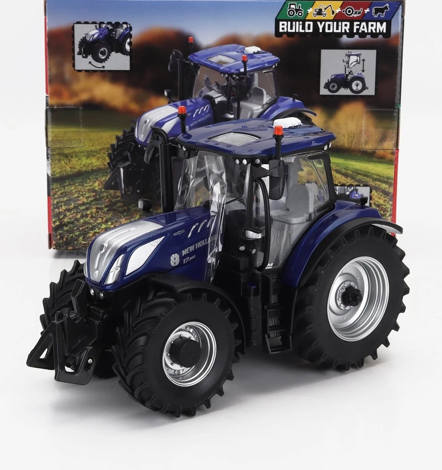 1/32 BRITAINS - NEW HOLLAND - T7.300 TRACTOR BLUE POWER 2020 43341 - Immagine 1 di 1