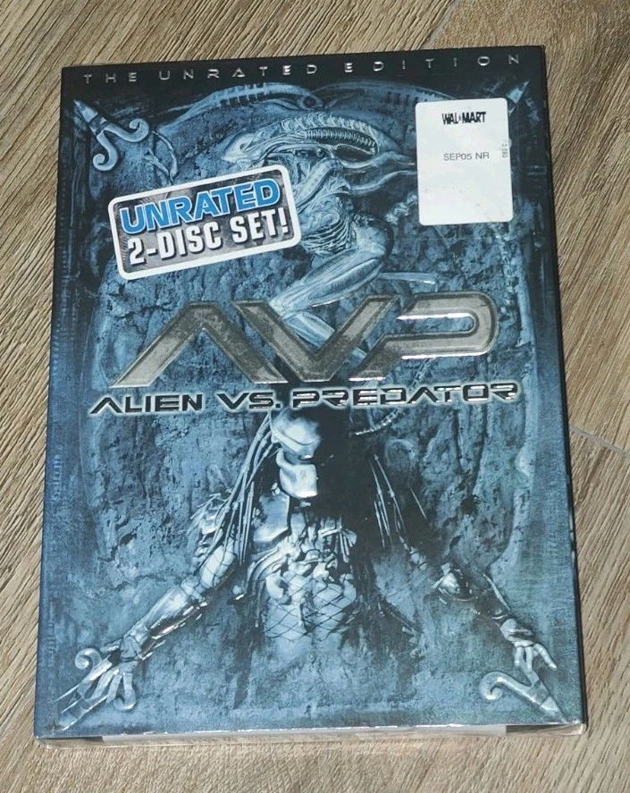 ALIEN VS PREDATOR AVP 2-DISC DVD 2004 UNRATED EDITION WITH SLIPCOVER NEW SEALED - Bild 1 von 4