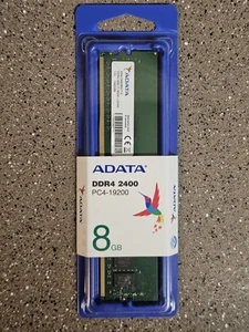 New Adata 8GB DDR4 2400 (PC4-19200) CL17 DIMM Memory. Sealed - Picture 1 of 1