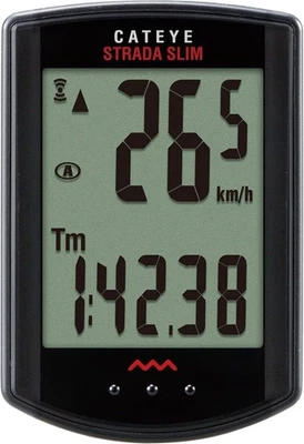 Cateye Strada Inalámbrico CC-RD310W Bicicleta Computadora Negro NUEVO - Imagen 1 de 4