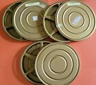 Vintage 7 " 8MM Film Canisters, Set of Three