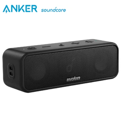 Anker SoundCore 3 Bluetooth Lautsprecher Tragbar Stereo-Sound Audiotreiber IPX7 - Bild 1 von 4