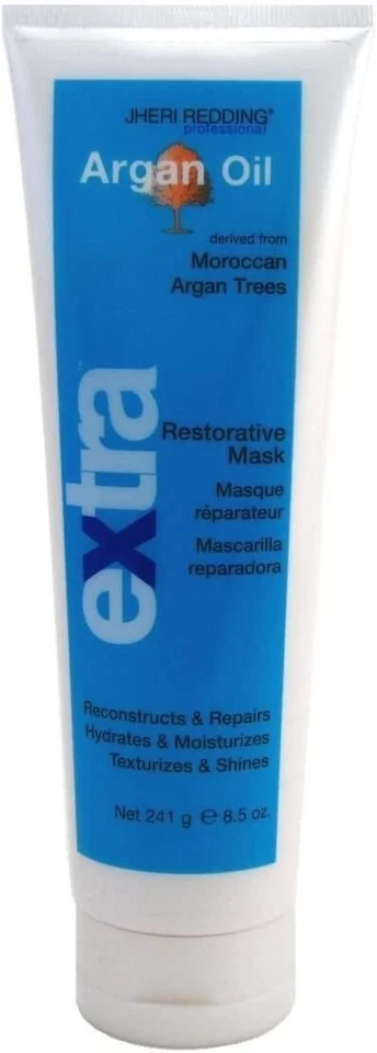 JHERI REDDING EXTRA RESTORATIVE ARGAN OIL HAIR MASK REPAIR TREATMENT 8.5 OZ - Image 1 of 1