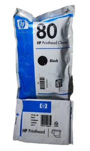 1x Orig. HP 80 - C4820A Black Druckkopf Printhead + Cleaner Designjet 1050 NEU - Zdjęcie 1 z 1